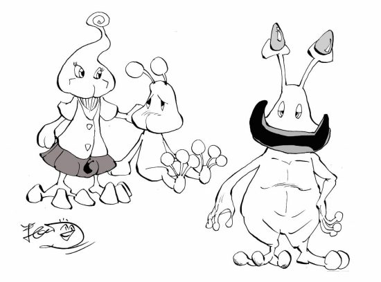 宇宙人 キャラクター