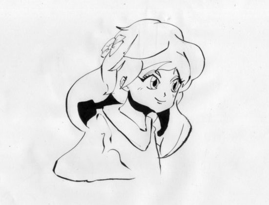 少女のイラスト