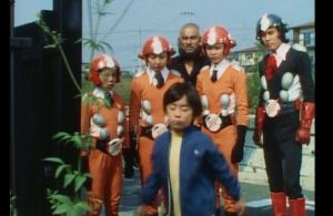 イナズマンの少年同盟がいる画像