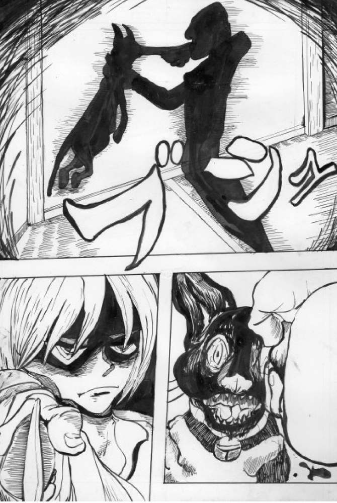 黒猫,漫画,怖い