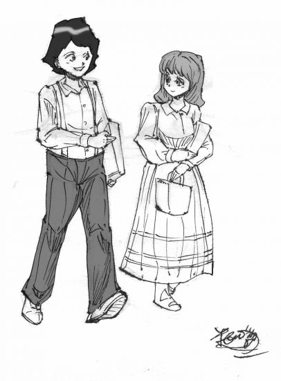 大草原の小さな家 アルバート ある少女