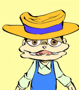 ブキミ君 イラスト