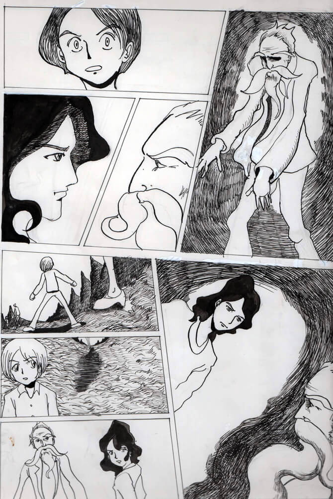 囚人,漫画