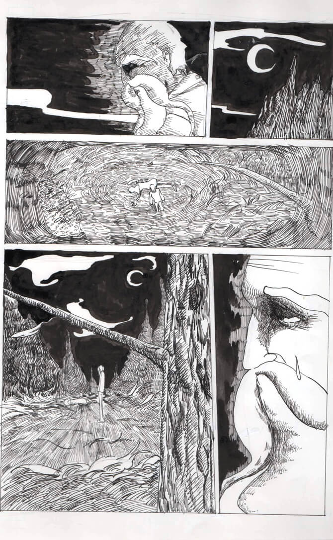 囚人,漫画