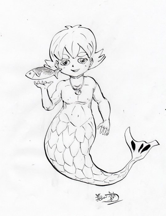人魚,キャラクター