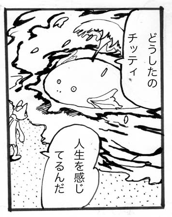 猫,決意,漫画
