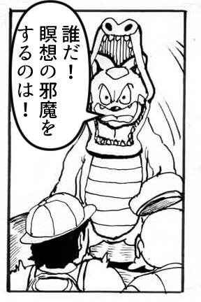 猫,瞑想