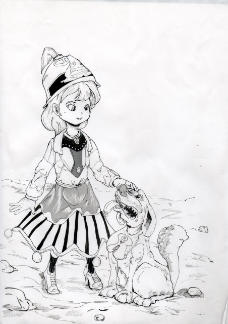 魔法少女,イラスト