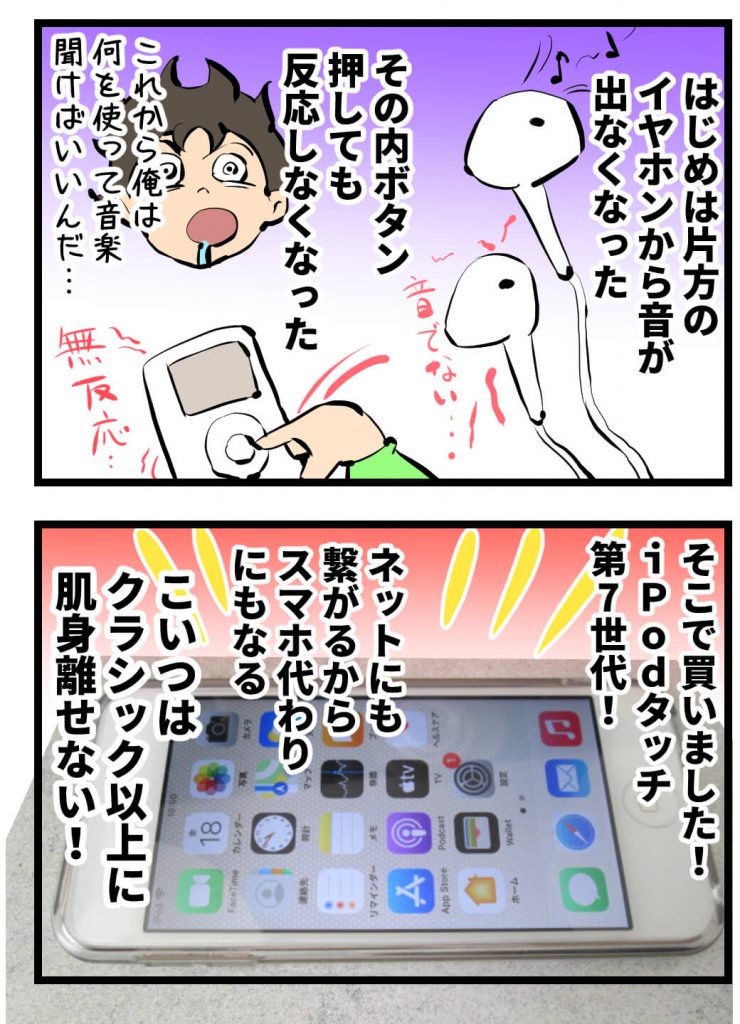 iPodクラシック,漫画
