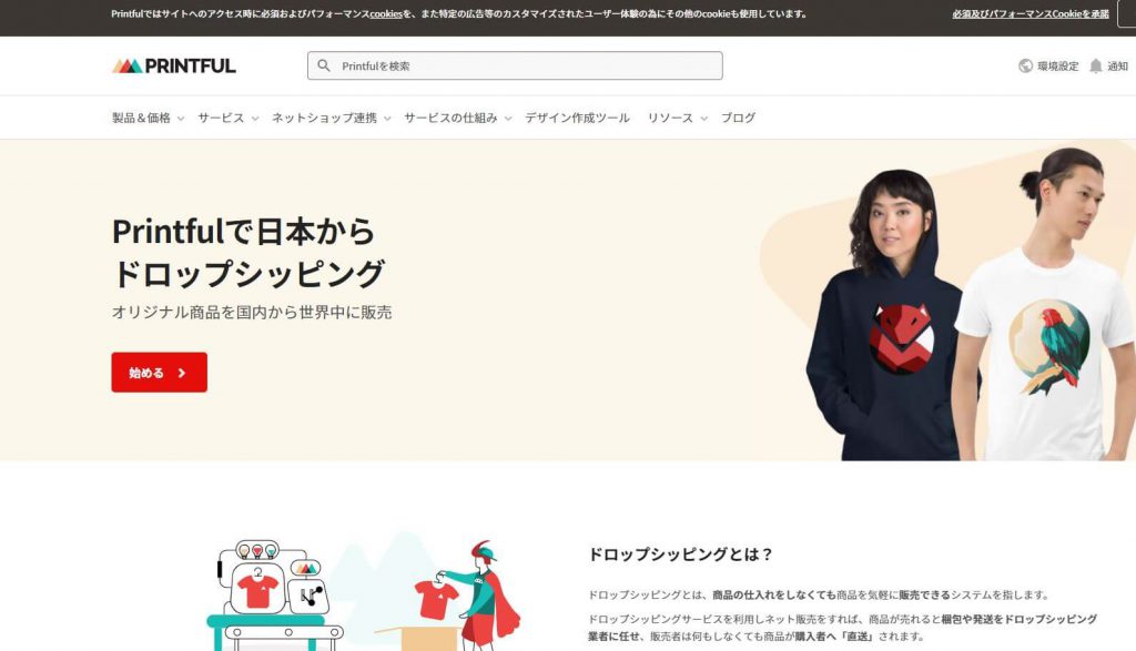 printful,使ってみた