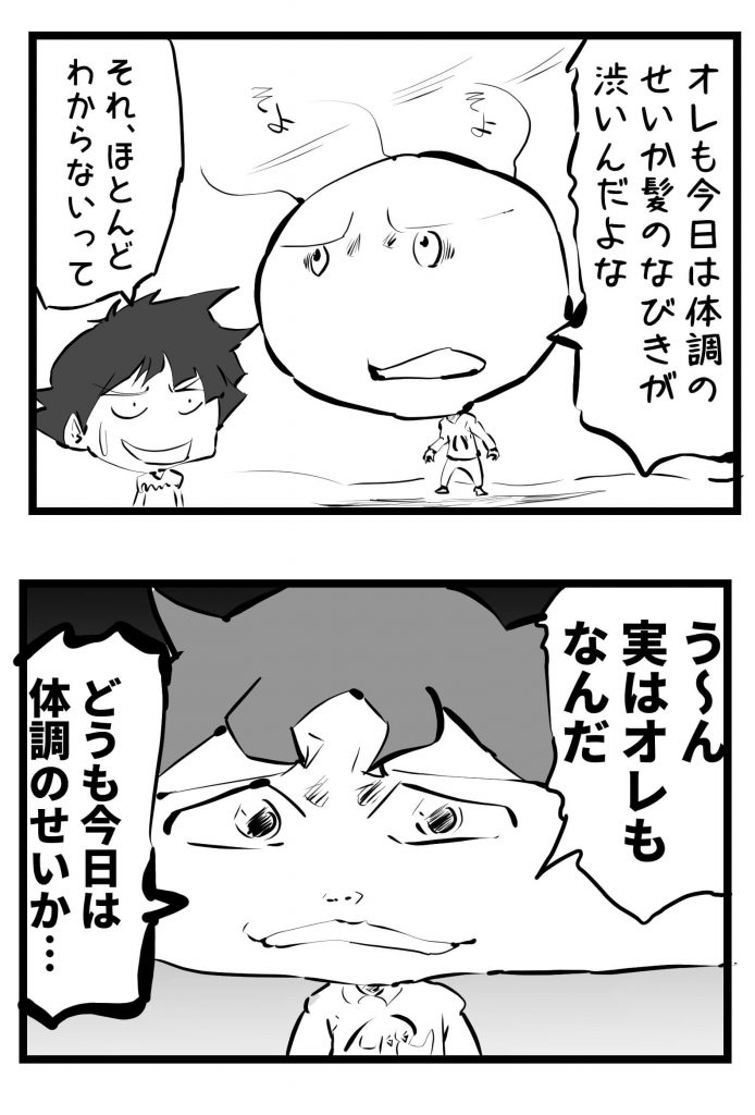 体調,漫画