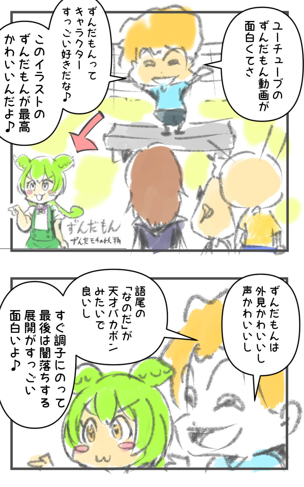 ずんだもん,漫画