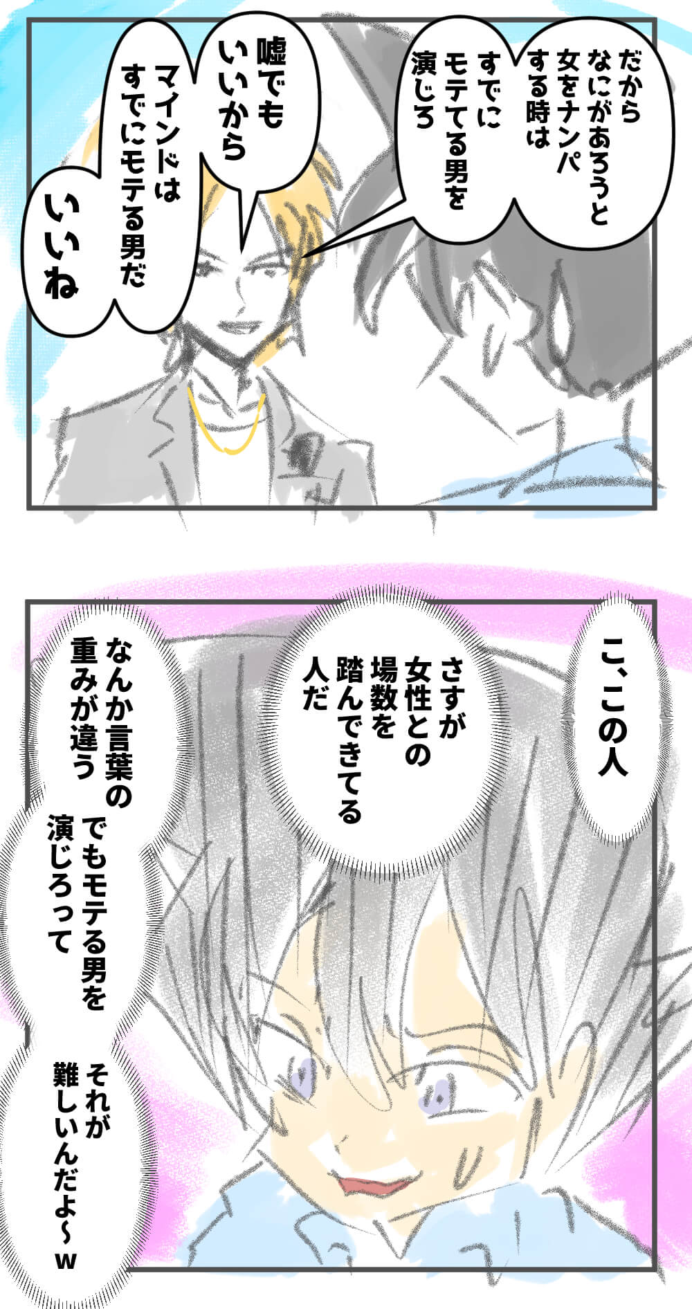 漫画,ナンパ