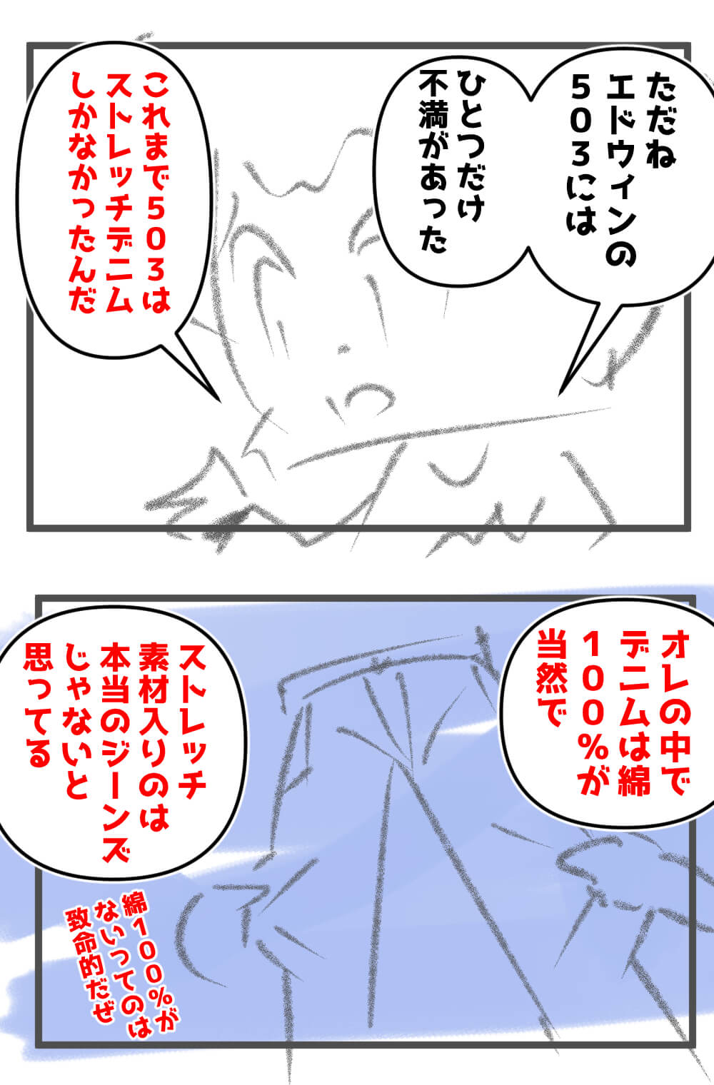 EDWINのジーンズ503の話をするカスカワ~654話