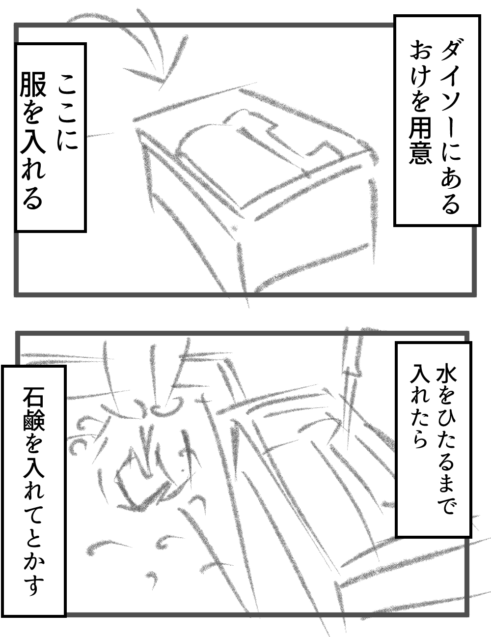 一生使える服の洗い方