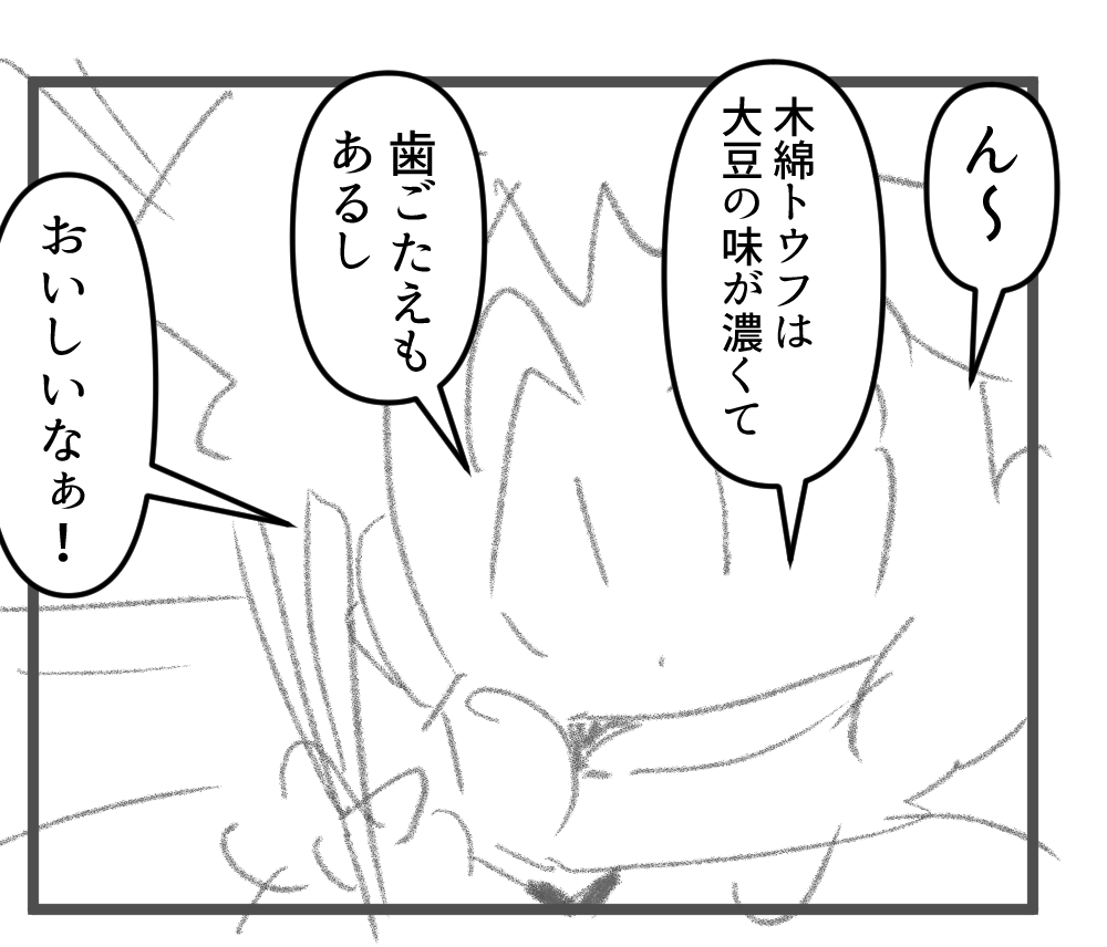 木綿とうふにしよう!