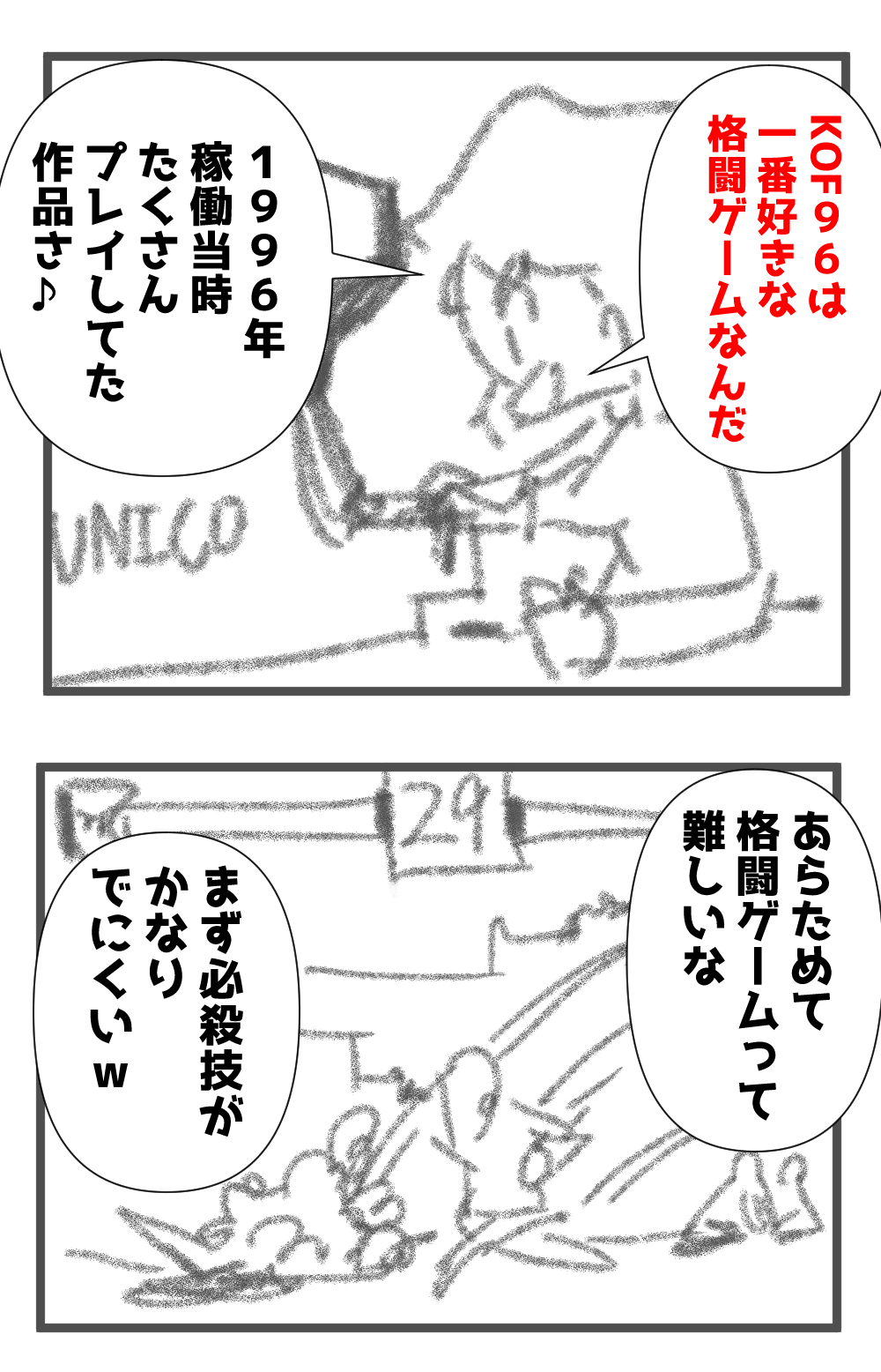 KOF96気分転換完成