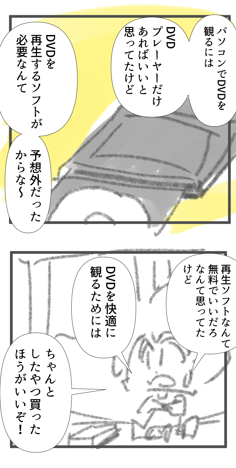 DVDを観るには必要なものがある完5