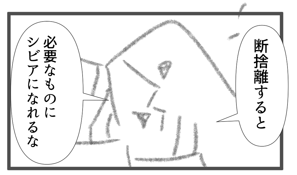 断捨離ナンセンス