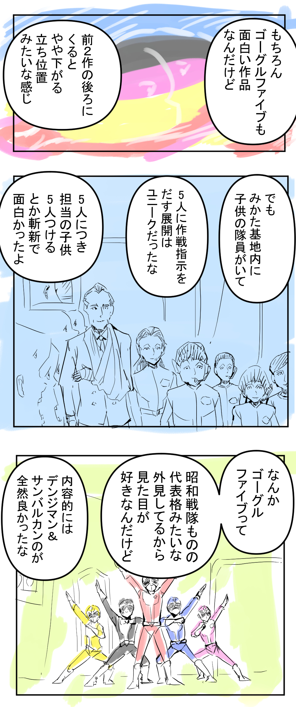 大戦隊ゴーグルファイブ完成004