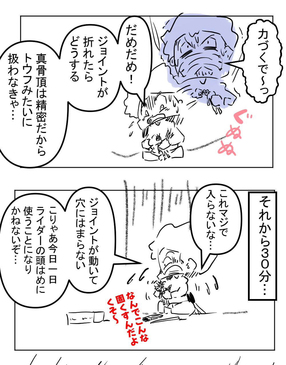 真骨頂新2号頭はいらず完成003